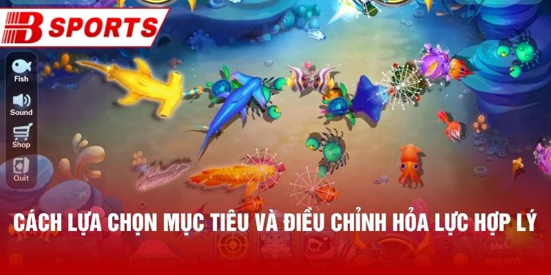 Cách lựa chọn mục tiêu và điều chỉnh hỏa lực hợp lý