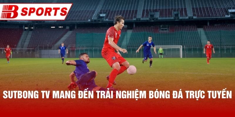 Sutbong TV mang đến trải nghiệm bóng đá trực tuyến
